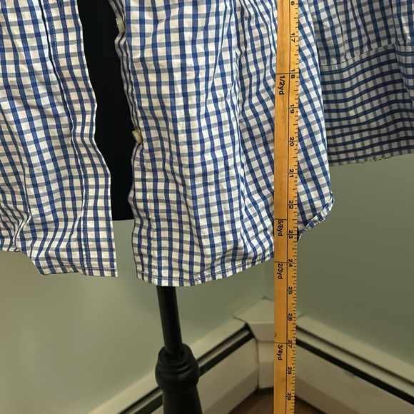 J. McLaughlin plaid top - Picture 3 of 4